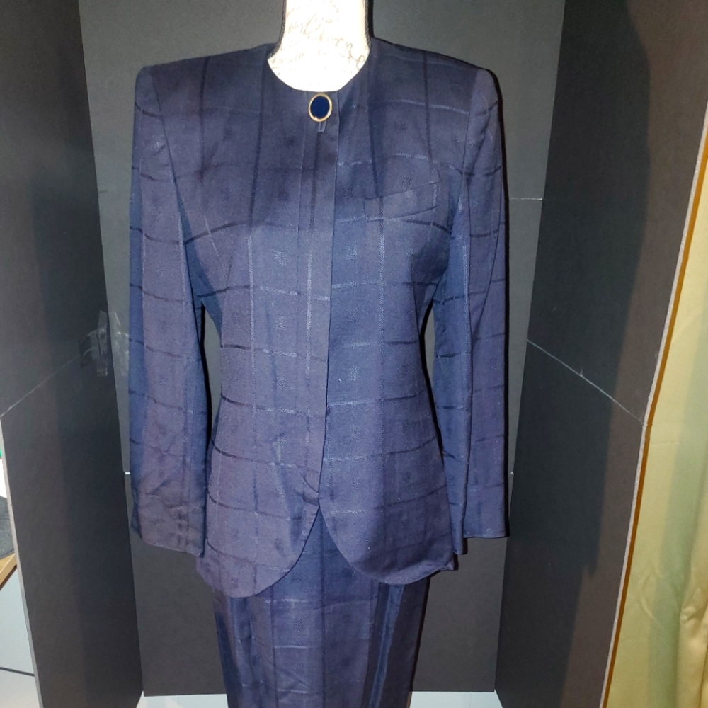 Kasper for ASL Skirt Suit Set